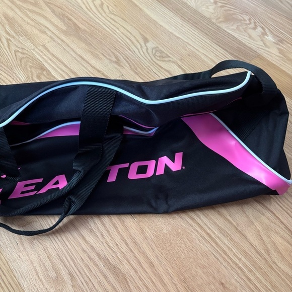 Easton Baseball Softball 35" Black Pink Equipment Bat Bag E100T TOTE NEW - Picture 3 of 6